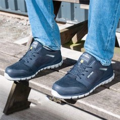 Giày bảo hộ thể thao siêu nhẹ Jogger Ligero S1P G115, Size 41 - Màu đen