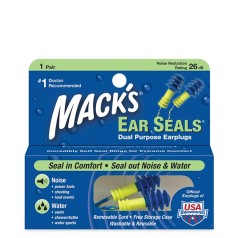 Nút bịt tai chống nước, chống ồn thế hệ mới Macks Ear Seals B115