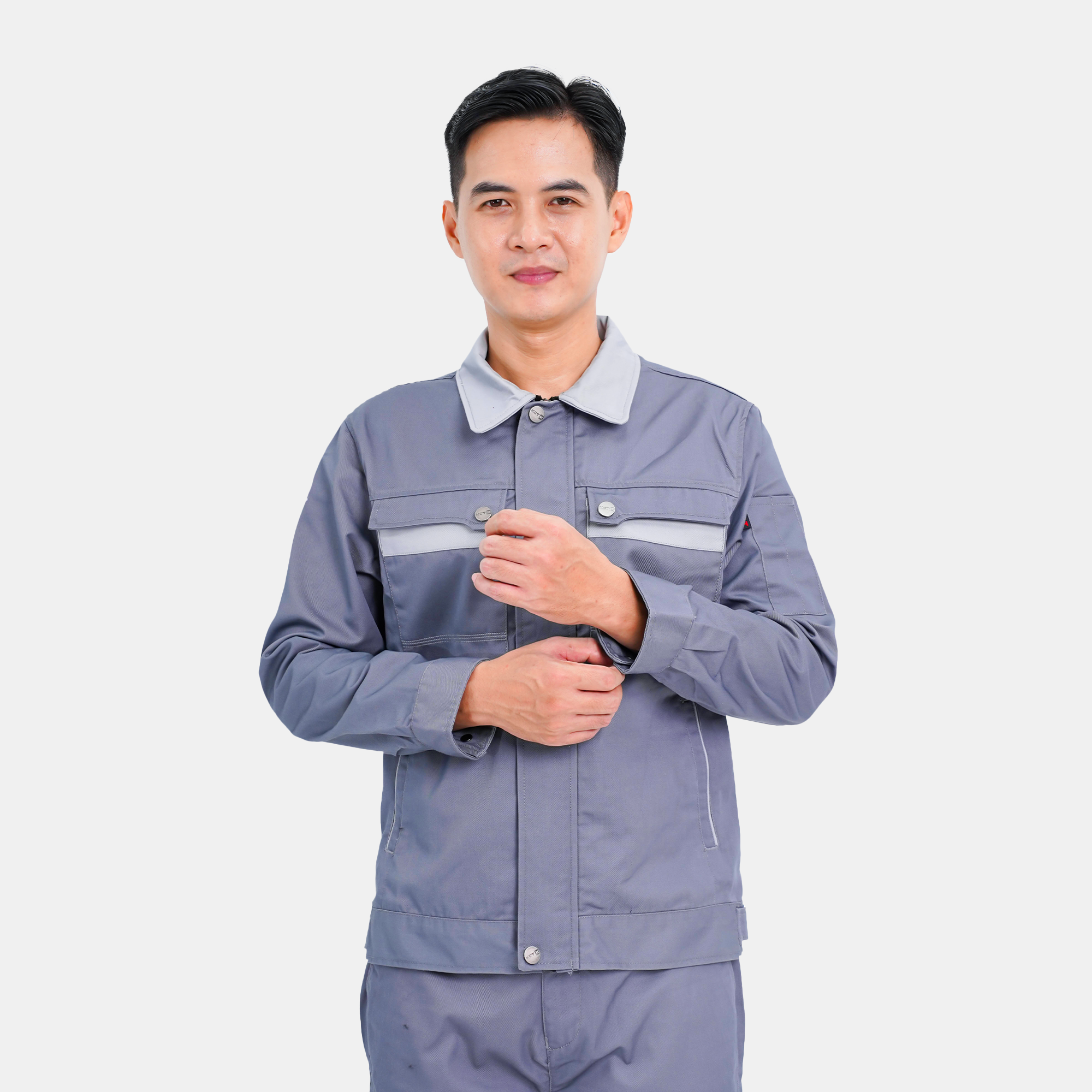 Quần áo bảo hộ lao động Evinz AV16, đồng phục kỹ sư kỹ thuật