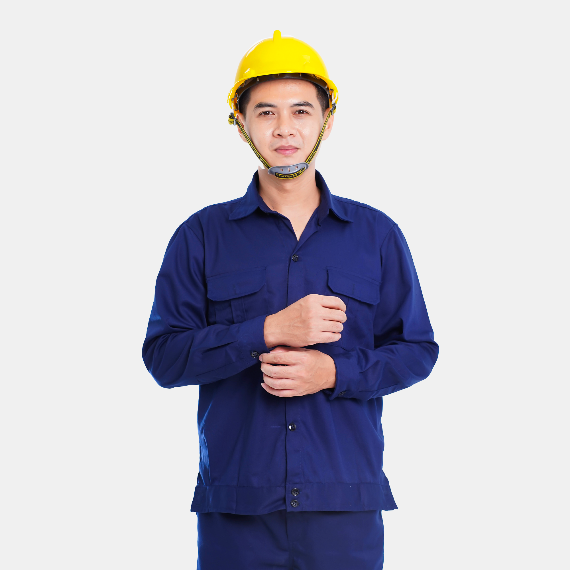 Quần áo công nhân Evinz AV43 thời trang hiện đại