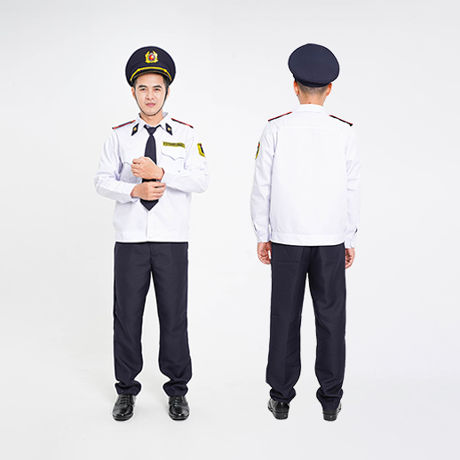 Quần áo bảo vệ dài tay bo đai cao cấp màu trắng BH05