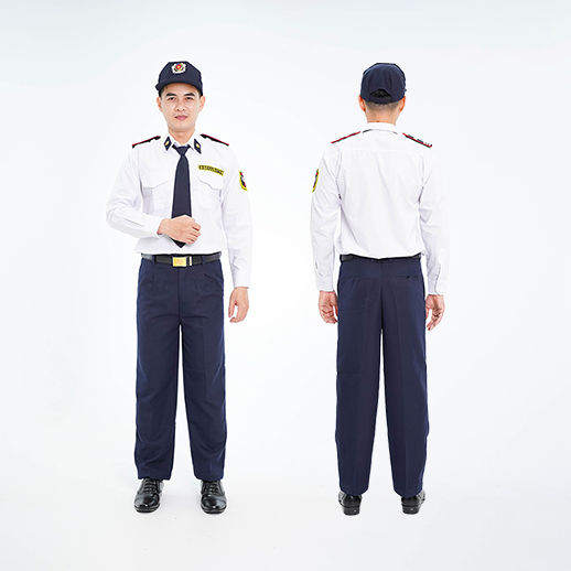 Quần áo bảo vệ dài tay dáng suông sơ vin thoáng mát BH07