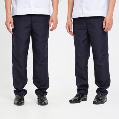 Quần bảo vệ kaki thoáng khí BH16 màu xanh than, Size M