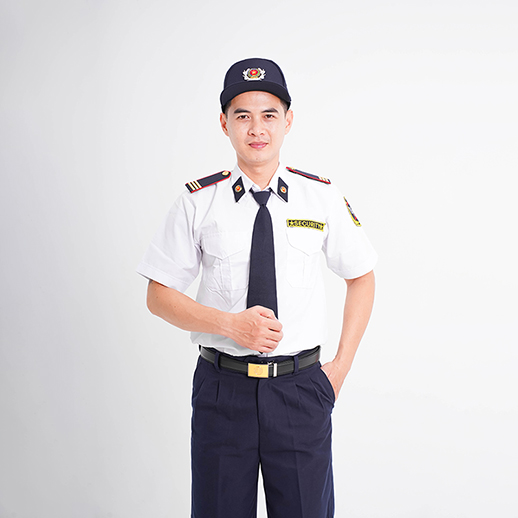 Áo bảo vệ ngắn tay dáng suông sơ vin thoáng mát cao cấp BH08A