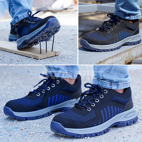 やひ Giày bảo hộ lao động Zboot Z138 mũi lót thép an toàn, chống trượt