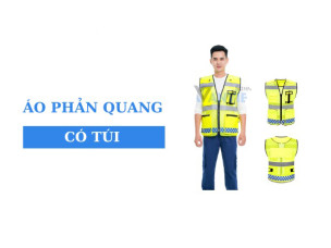 Top các mẫu áo phản quang có túi tiện lợi, giá rẻ