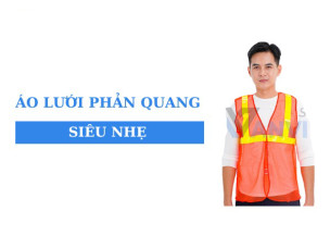 #5 Mẫu áo lưới phản quang thoáng mát, đa dụng