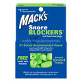 Hộp 12 đôi nút bịt tai chống ồn Macks Snore Blockers B118