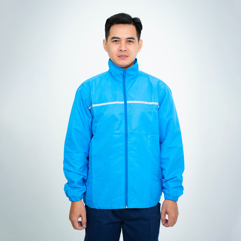 Áo khoác gió bảo hộ lót lưới Evinz AV55 có vạch phản quang