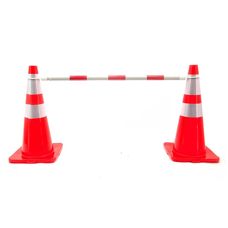 Thanh nối rút cọc tiêu giao thông màu trắng đỏ V25