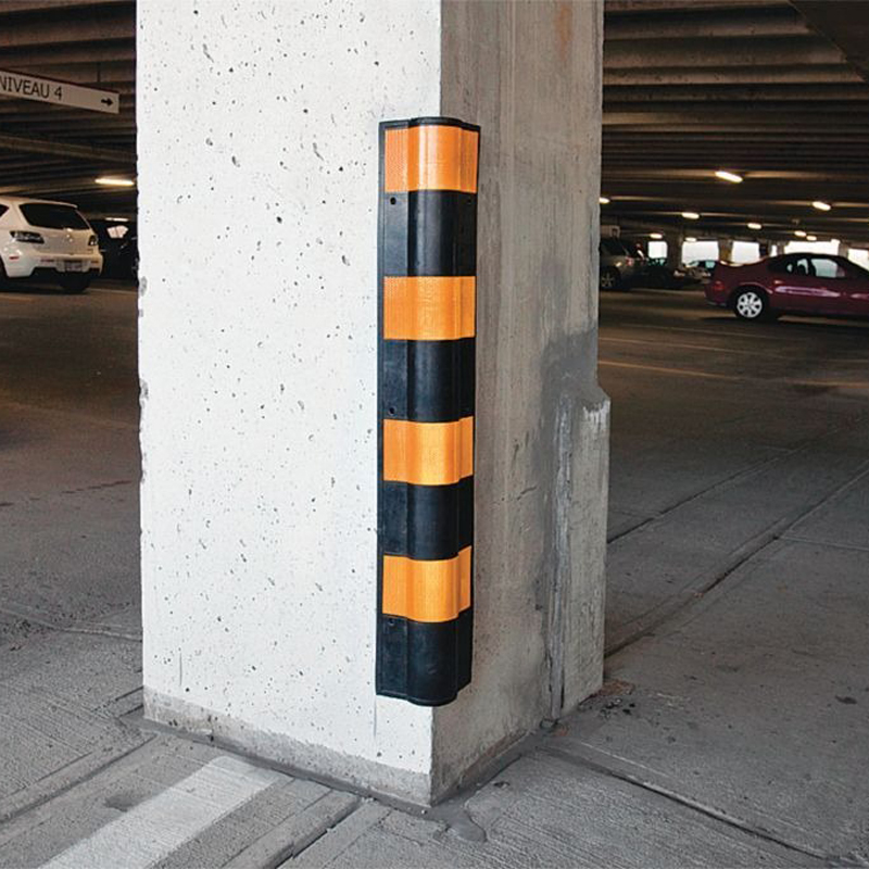 Thanh ốp tường tròn cao su có phản quang V15