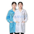 Áo choàng phòng sạch chống bụi, chống tĩnh điện cho công nhân thực phẩm S103, Màu xanh - Size M