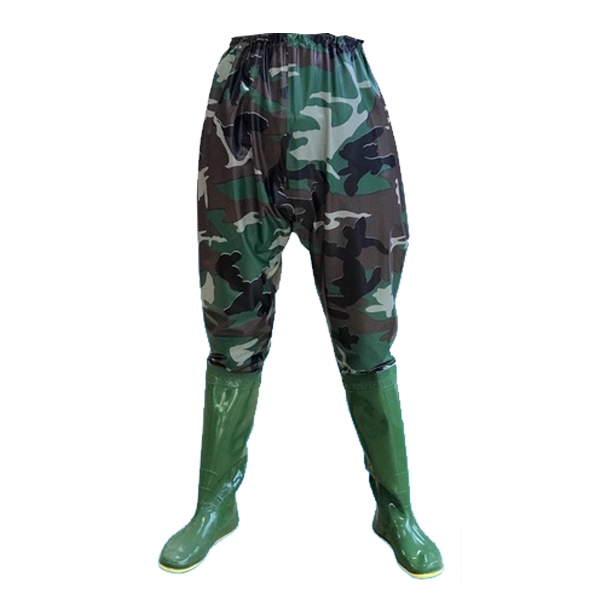 Ủng quần lội nước đế cứng Hoa San cao cấp U112