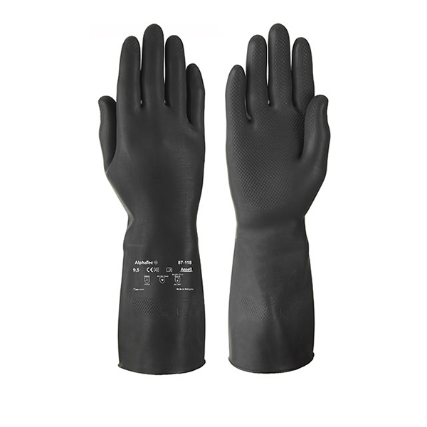 Găng tay bảo hộ chống hóa chất, chịu Axit Alphatec 87-118 T124