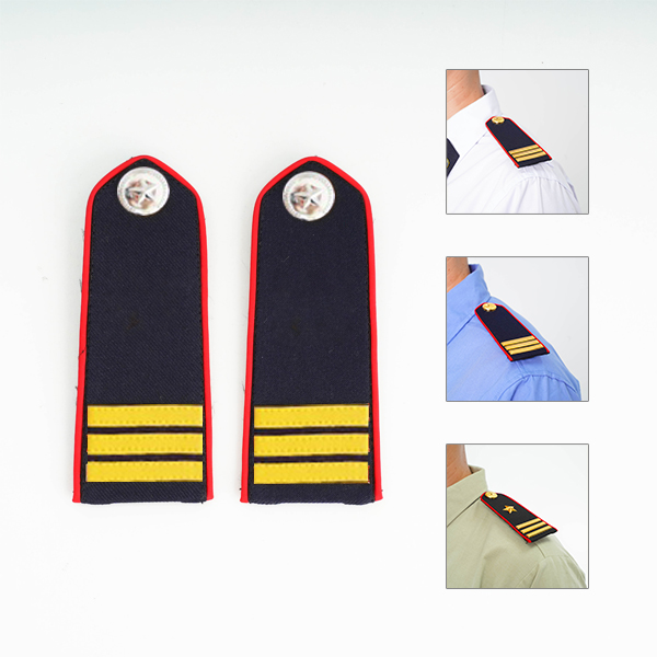 Cầu vai bảo vệ BH32 gắn cúc cấp hiệu cao cấp