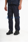  Quần áo bảo hộ lao động Evinz AV25 thời trang cho kỹ sư, kỹ thuật ngắn tay, Size L - Vải kaki liên doanh