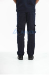  Quần áo bảo hộ lao động Evinz AV25 thời trang cho kỹ sư, kỹ thuật ngắn tay, Size L - Vải kaki liên doanh