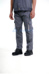 Quần áo bảo hộ lao động Evinz AV26 cho kỹ sư kỹ thuật ngắn tay thoáng mát, Size L - Vải kaki liên doanh