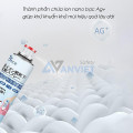 Xịt khử mùi giày dép nano bạc, loại bỏ mùi hôi dung tích 260ml