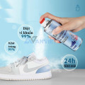 Xịt khử mùi giày dép nano bạc, loại bỏ mùi hôi dung tích 260ml