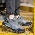 Giày bảo hộ lao động Zboot Z148 thoáng khí,cách điện, thiết kế lót thép chống đinh, chống va đập, Màu xám - Size 41