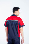 Quần áo bảo hộ lao động Evinz AV60 tay ngắn, form chuẩn cho kỹ sư, kỹ thuật , Size M - Vải kaki liên doanh