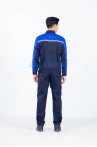 Quần áo bảo hộ lao động Evinz AV61 tay dài, chống bám bẩn cho kỹ sư, kỹ thuật, Size M - Vải kaki liên doanh