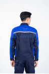 Quần áo bảo hộ lao động Evinz AV61 tay dài, chống bám bẩn cho kỹ sư, kỹ thuật, Size M - Vải kaki liên doanh