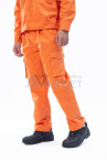 Quần áo bảo hộ lao động Evinz AV68 vải kaki cao cấp, bền đẹp cho kỹ sư, công nhân kỹ thuật, Size M - Vải kaki liên doanh