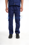 Quần áo bảo hộ lao động Evinz AV29 ngắn tay cho kỹ sư, nhân viên kỹ thuật, Size L - Vải kaki liên doanh