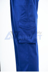 [Siêu khuyến mãi] Quần bảo hộ lao động AV03 màu xanh vải kaki siêu bền, Size L - Vải kaki liên doanh