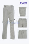 [Siêu khuyến mãi - Mua 1 tặng 1] Quần bảo hộ lao động AV09 chuẩn dáng, siêu bền, Size M - Vải kaki pangrim (không phai, không xù)