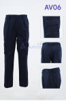 [Siêu khuyến mãi - Mua 1 tặng 1] Quần bảo hộ lao động AV06 vải kaki cao cấp, Size L - Vải kaki liên doanh