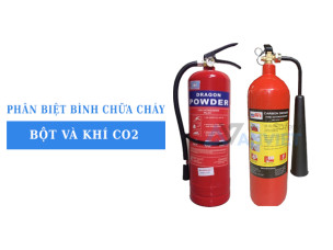 Hướng dẫn phân biệt bình chữa cháy bột và khí CO2 đơn giản, chuẩn xác