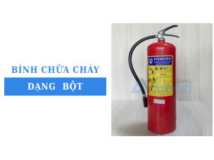 Bình chữa cháy dạng bột dùng cho đám cháy nào? Cách chọn đúng loại