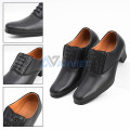 Giày bảo vệ nữ BH22 bằng da cao cấp, đế cao sang trọng, Size 38