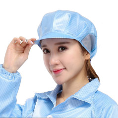 Mũ phòng sạch chống tĩnh điện cao cấp S105, Màu xanh