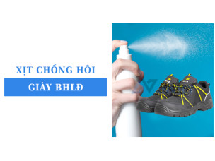 Xịt chống hôi giày có thực sự hiệu quả với giày bảo hộ lao động? Giải đáp nhanh