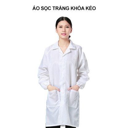 Màu trắng khóa kéo