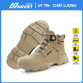 Giày bảo hộ lao động Zboot Z117 cao cổ,  thiết kế nút vặn, chống đinh, chống thấm nước , Size 41