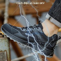 Giày bảo hộ lao động Zboot Z122 an toàn, thoáng khí, chống đinh, chống va đập, Size 41