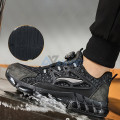 Giày bảo hộ lao động Zboot Z126 nút vặn, đế chống trượt, chống đinh an toàn, Size 41