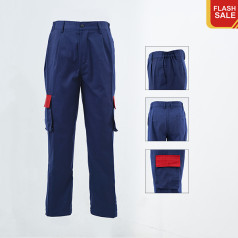 [Siêu khuyến mãi - Mua 1 tặng 1] Quần bảo hộ lao động AV08 vải kaki thoáng mát, bền đẹp, Size XL - Vải kaki liên doanh
