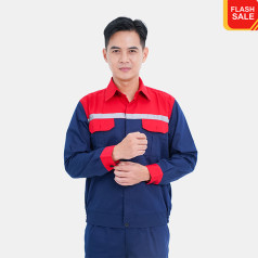 [Siêu khuyến mãi - Mua 1 tặng 1] Đồng phục bảo hộ lao động Evinz AV08 dành cho kỹ sư, nhân viên kỹ thuật - Thời trang hiện đại, Size M - Vải kaki liên doanh