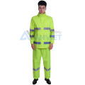 Bộ quần áo mưa phản quang cảnh sát giao thông loại 2 A10, Size L