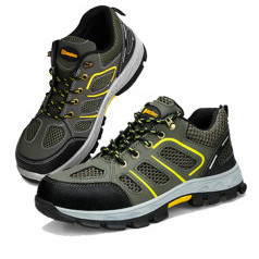 [Bản thường] Giày bảo hộ lao động Zboot Z143 mũi thép chống va đập, chống đâm xuyên, siêu nhẹ, thoáng khí