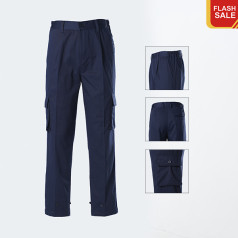 [Siêu khuyến mãi - Mua 1 tặng 1] Quần bảo hộ lao động AV06 vải kaki cao cấp, Size L - Vải kaki liên doanh
