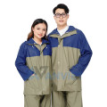 Áo mưa bộ nhựa K12 Sơn Thủy A06, Size L - Màu than cải ghi 