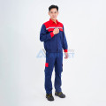 Áo bảo hộ lao động Evinz AV08 siêu bền, không phai màu cho kỹ sư, công nhân, Size L - Vải kaki liên doanh