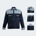Áo bảo hộ lao động Evinz AV06 bền đẹp, thoáng mát cho kỹ sư, công nhân, Size L - Vải kaki liên doanh